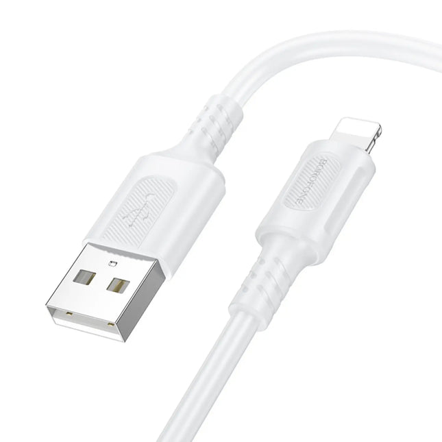 CABLE BOROFONE BX111 USB-A - LIGHTNING 2.4A 1M