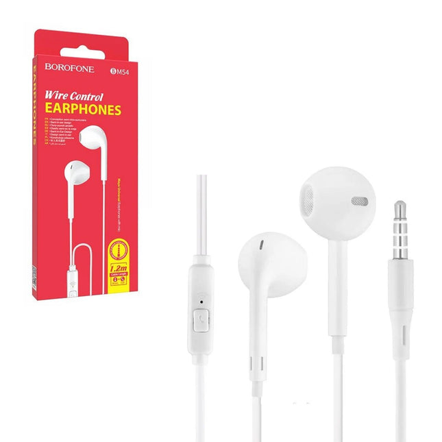 AUDIFONOS BOROFONE BM54 3.5MM 1.2M