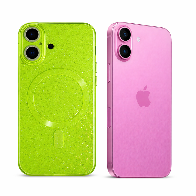 Carcasa MagSafe Protección de Cámaras Brillante para iPhone 16