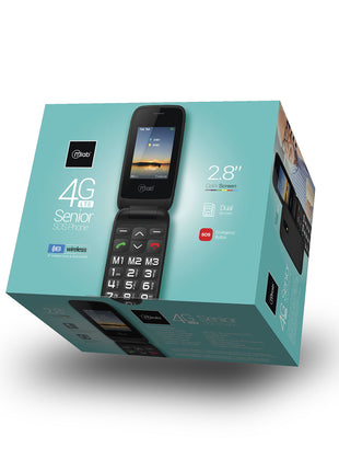 TELEFONO SENIOR MICROLAB 9204 SOS 4G LTE BLACK