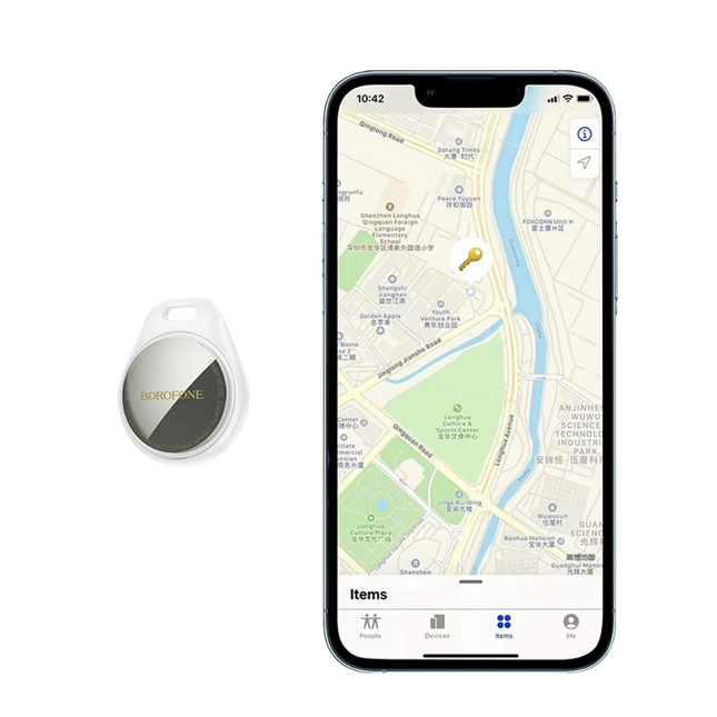LOCALIZADOR GPS BOROFONE BC100 COMPATIBLE CON APPLE FIND MY