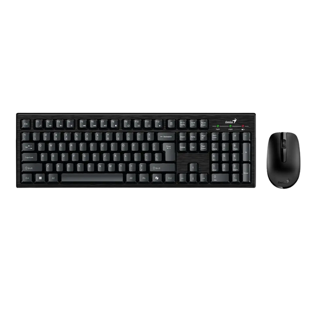 Genius KM-8101 – Kit Teclado + Mouse Inalámbrico para PC y Notebook