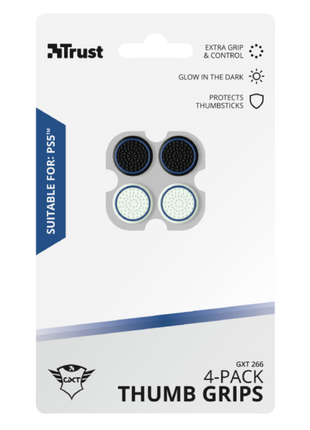 SUJECIONES DE PULGAR TRUST GXT 266 THUMB GRIPS 4-PACK PARA PS5