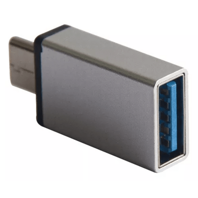 Adaptador OTG Tecmaster USB-C a USB-A de Aluminio