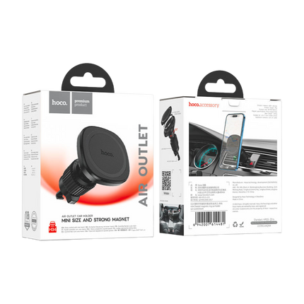 Soporte Magnético Hoco H34 para Auto – Firme, Compacto y Compatible con Todo Smartphone
