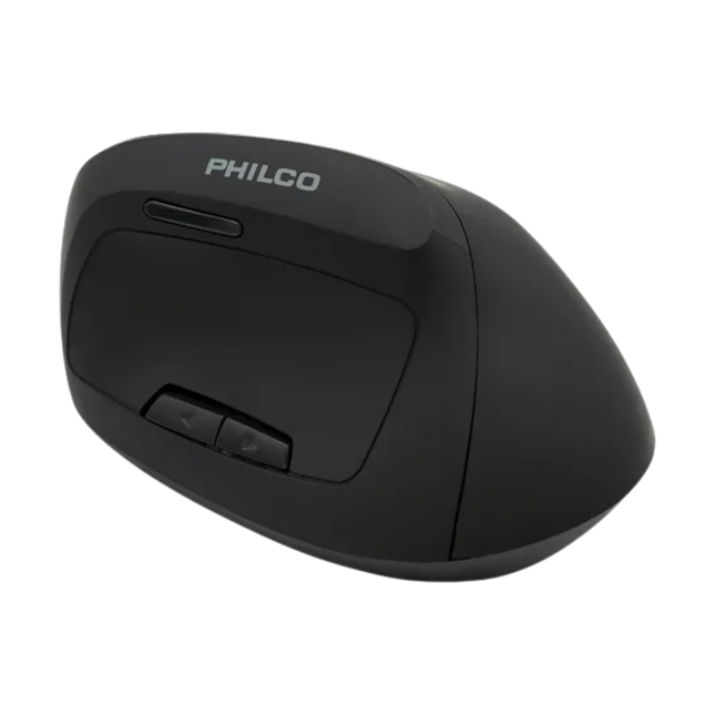Mouse Vertical Philco 346B – Ergonómico y Cómodo para Oficina y Teletrabajo