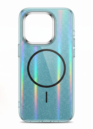 Carcasa ZUMMIT Glitter Redmi Note 15 Pro 5G Verde Holográfico