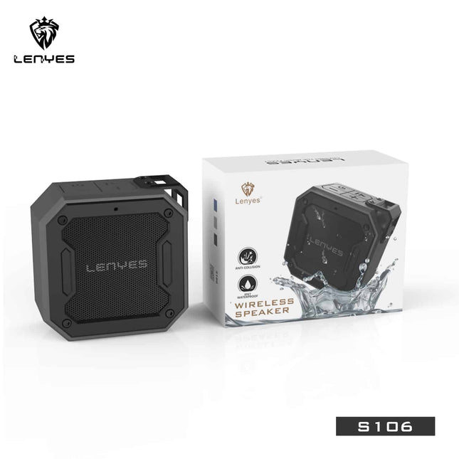 PARLANTE PORTATIL LENYES S106 12W BLUETOOTH 4.2 IPX7