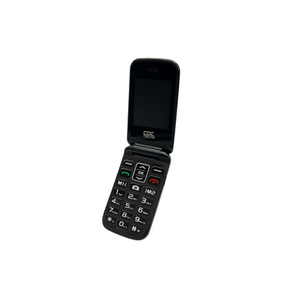 CELULAR CDC ADULTO MAYOR 4G SOS NEGRO