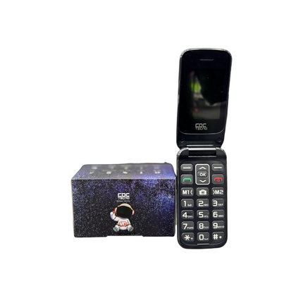 CELULAR CDC ADULTO MAYOR 4G SOS NEGRO