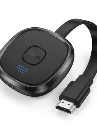 Hoco UA45 Adaptador Inalámbrico HDMI 1080P Negro para Presentaciones