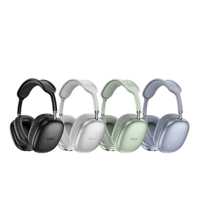 Hoco W35 Air – Audífonos Inalámbricos Over-Ear con Batería de Larga Duración
