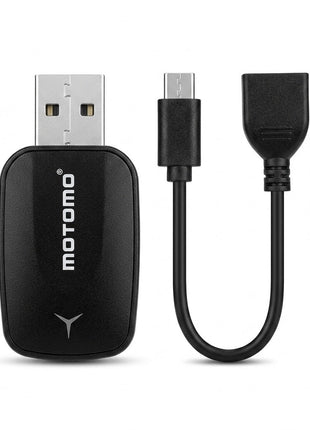 Adaptador CarPlay y Android Auto Inalámbrico Motomo - Technosun