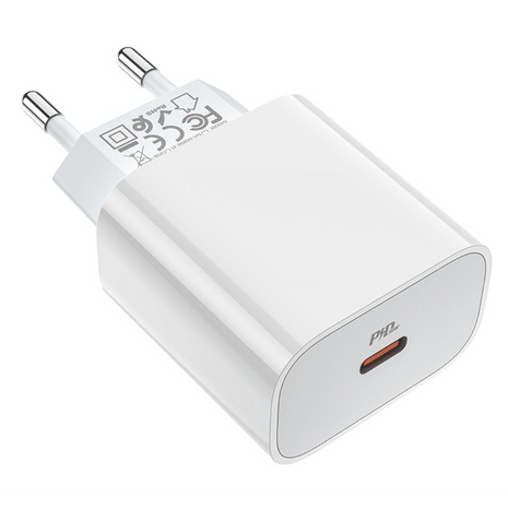 Adaptador de Carga Hoco C76A Plus 20W – USB - C Power Delivery - Technosun
