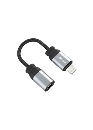 ADAPTADOR LENYES AX107 LIGHTNING AUX 3.5 MM - Technosun