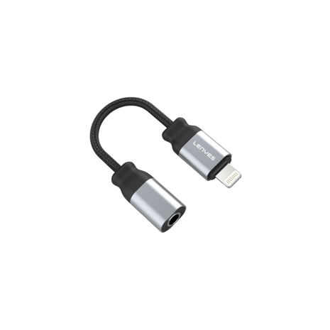 ADAPTADOR LENYES AX107 LIGHTNING AUX 3.5 MM - Technosun