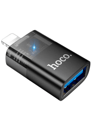 ADAPTADOR OTG HOCO UA36 LIGHTNING A USB - A 480 MBPS - Technosun