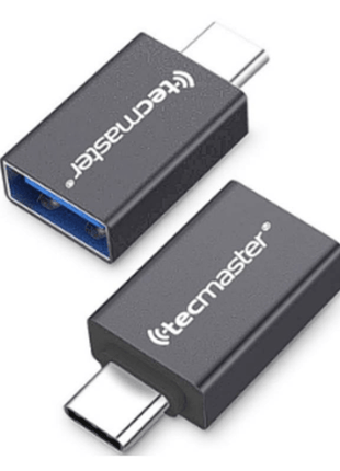 Adaptador OTG Tecmaster USB - C a USB - A de Aluminio - Technosun