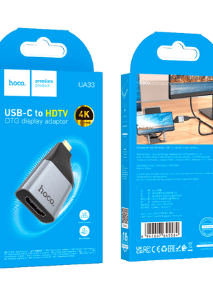 ADAPTADOR USB - C A HDMI 4K HOCO UA33 - Technosun