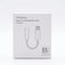 Adaptador USB - C a Jack 3.5mm TREQA CA - 1053 Blanco - Technosun