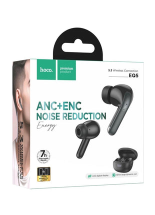 AUDIFONOS HOCO EQ5 BLUETOOTH TWS REDUCCION DE RUIDO - Technosun