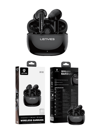 AUDIFONOS INALAMBRICOS LENYES AIR 68 BLUETOOTH - Technosun