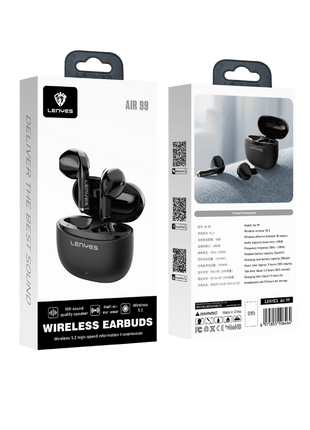 AUDIFONOS INALAMBRICOS LENYES AIR99 BLUETOOTH - Technosun