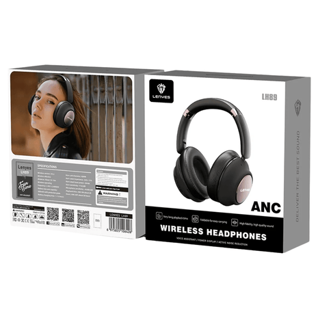 AUDIFONOS INALAMBRICOS LENYES LH89 ANC - Technosun