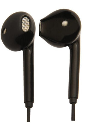 AUDIFONOS TECMASTER ERGONOMICOS INTRAUDITIVOS 1.25 MT 3.5MM NEGROS - Technosun