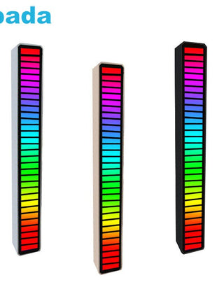 BARRA RGB LED VIPADA CON MÚSICA Y NIVEL DE 32 BITS - BARDA RGB LED CON MÚSICA - Technosun