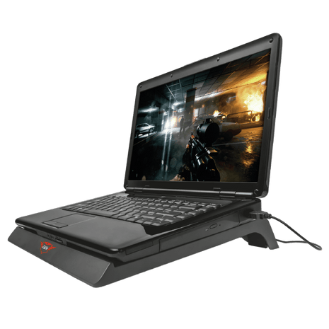 Base de Ventilación Trust GXT 220 Kuzo para Notebook hasta 17.3" - Technosun