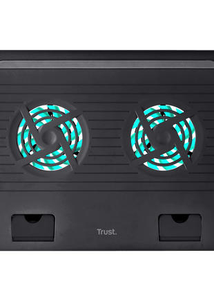 Base de Ventilación Trust GXT 278 Cyclone - 4 Ventiladores para Laptop - Technosun