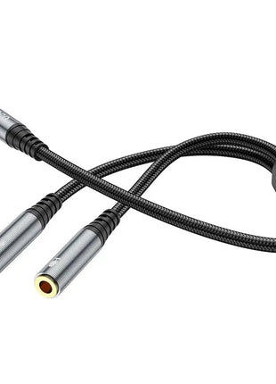 Cable Adaptador de Audio Auxiliar 3.5mm Hoco UPA21 Trenzado - Technosun