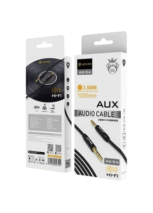 CABLE AUXILIAR LENYES AX - 94 3.5MM 1M - Technosun