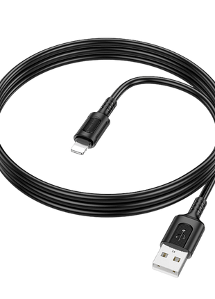 CABLE BOROFONE BX111 USB - A - LIGHTNING 2.4A 1M - Technosun