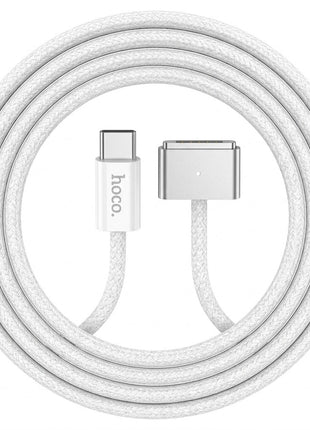 Cable de Carga Hoco X103 USB - C a MagSafe 3 Trenzado Blanco 2M - Technosun