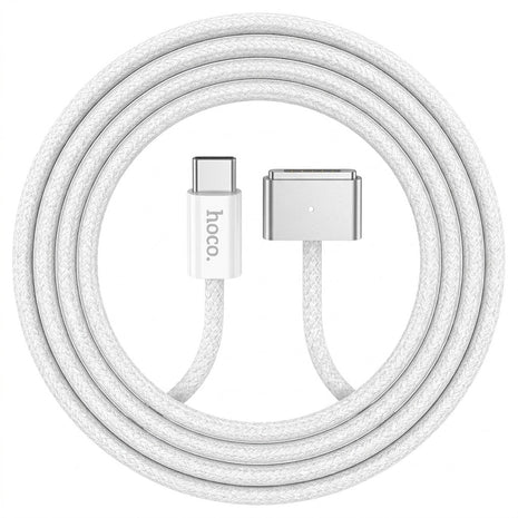 Cable de Carga Hoco X103 USB - C a MagSafe 3 Trenzado Blanco 2M - Technosun