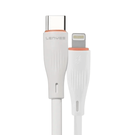 CABLE LENYES USB - C A LIGHTNING 18W 2METROS - Technosun