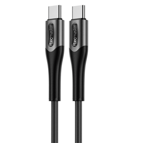 CABLE TECMASTER TIPO - C A TIPO - C REFORZADO HASTA 100W 1M - Technosun