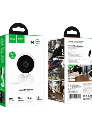 Cámara de Seguridad HOCO D3 Indoor 3MP Smart Life - Technosun