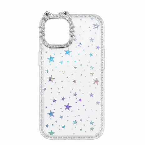 Carcasa Hello Kitty Strass Con Estrellas Para iPhone 14 - Technosun