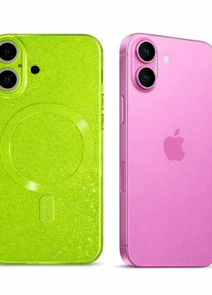 Carcasa MagSafe Protección de Cámaras Brillante para iPhone 16 - Technosun