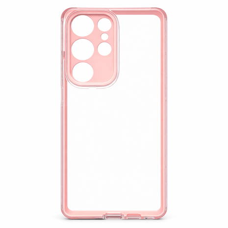 Carcasa Samsung Galaxy S25 Ultra Transparente con Borde de Color - Technosun