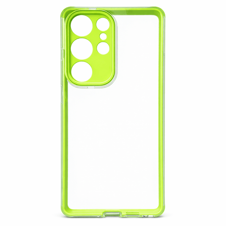 Carcasa Samsung Galaxy S25 Ultra Transparente con Borde de Color - Technosun