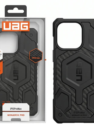 Carcasa UAG Monarch Pro iPhone Serie 15 MagSafe Negra - Technosun