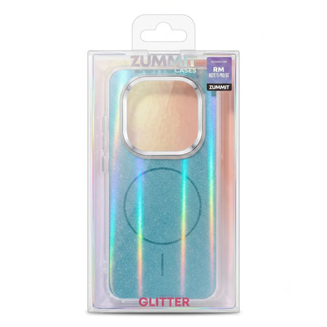 Carcasa ZUMMIT Glitter Redmi Note 15 Pro 5G Verde Holográfico - Technosun