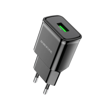CARGADOR BOROFONE BA59A UN PUERTO QC3.0 18W - Technosun