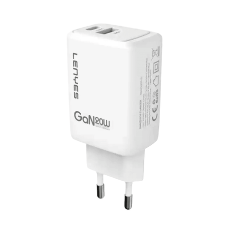 CARGADOR LENYES 20W GAN CERTIFICACION SEC - Technosun