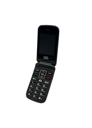 CELULAR CDC ADULTO MAYOR 4G SOS NEGRO - Technosun