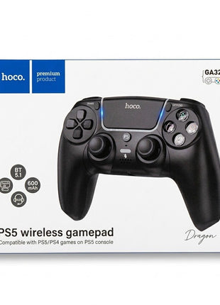 Control Inalámbrico Hoco GA32 Dragon para PS5 Negro - Technosun